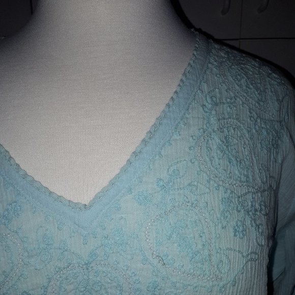 NWOT Sze 16 Summer Kaftan Like Top - Picture 1 of 5